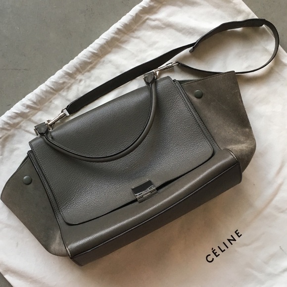 Celine Trapeze handbag in Almond - Picture 1 of 14